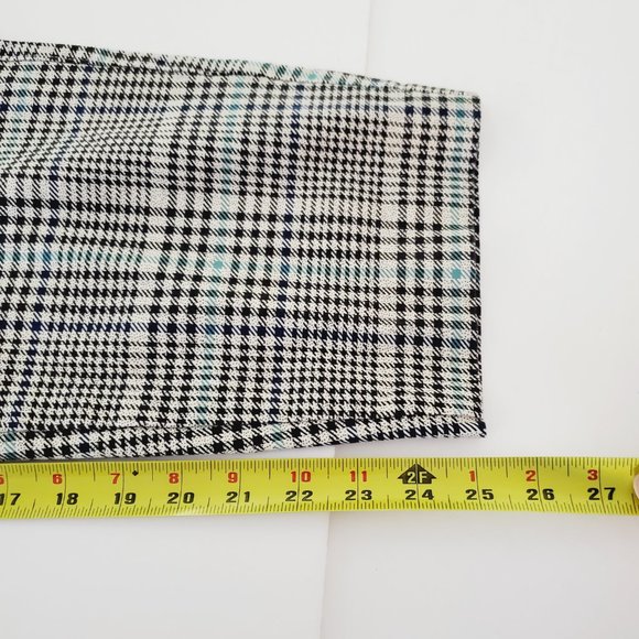 Old Navy Pants Pixie High Rise Slim Ankle Academia Plaid Preppy Stretch 20 - Picture 11 of 11